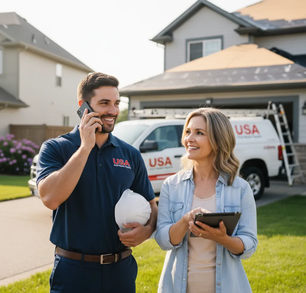 USA Roof Repair Experts customer support in Auburn